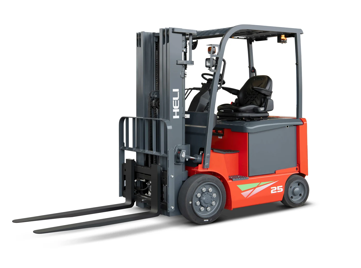 G Series 80V Electric Lithium-ion 4-Wheel Cushion Tire Forklift 4000-6500 lbs
