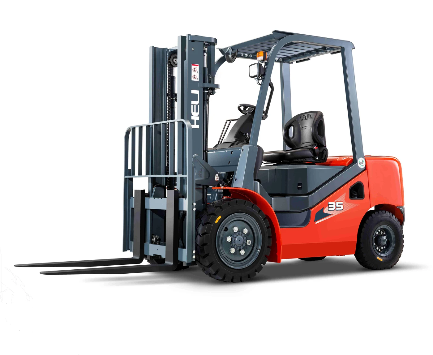 H3 Series Diesel Pneumatic Tire Forklift 3000-7000 lbs